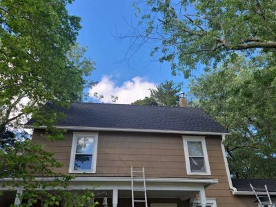 Newly Installed Asphalt Shingle Roof
